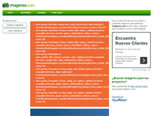 Tablet Screenshot of imagenes.com